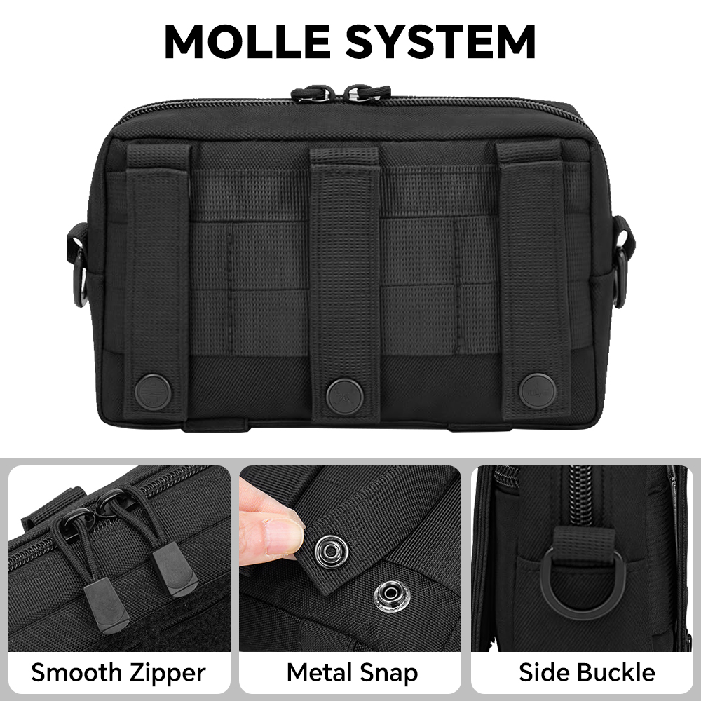 MOLLE EDC Waist Pack 1000D Nyl - First Aid Bag Kit recensione e prezzo