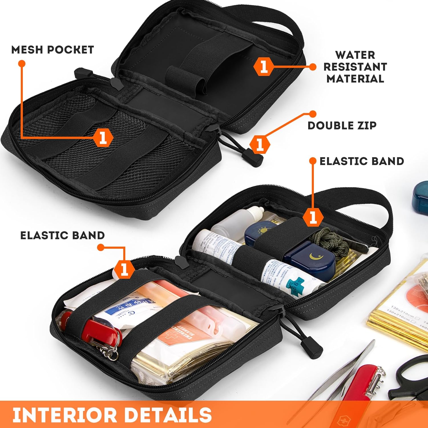 Tactical EMT Pouch, Upgrade IF - First Aid Bag Kit recensione e prezzo