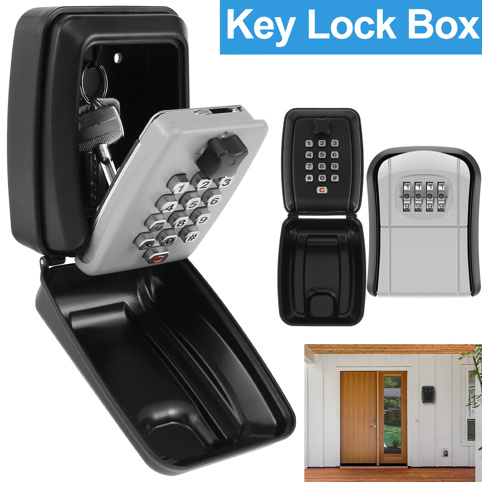 Key Lock Box Wall-Mount Secret - Lockbox Key Secure recensione e prezzo