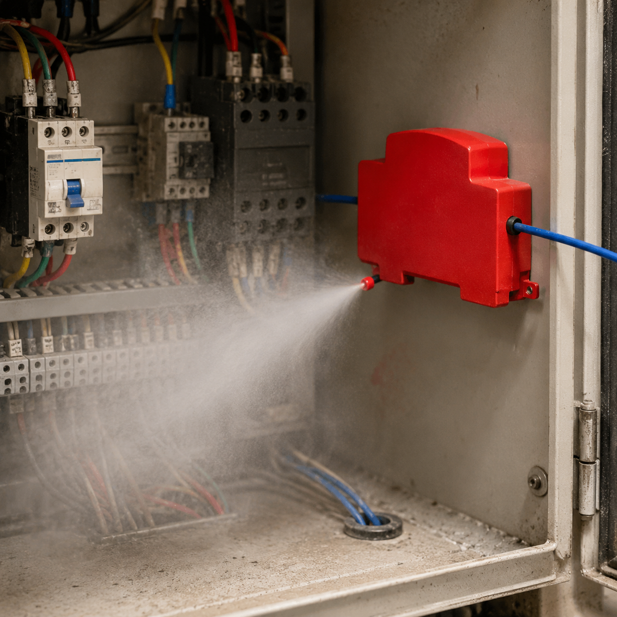 Dual-Line Design Flame Retarda - Fire Extinguisher Small recensione e prezzo
