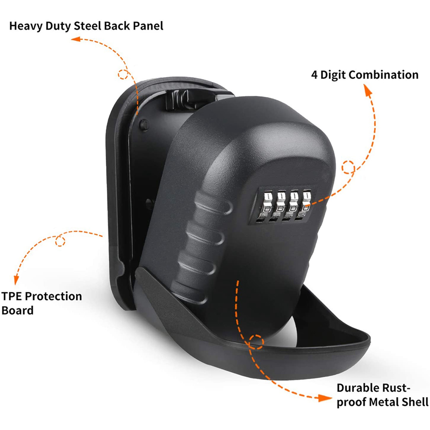 ABKN-2X Key Lock Box Wall Moun - Lockbox Key Secure recensione e prezzo