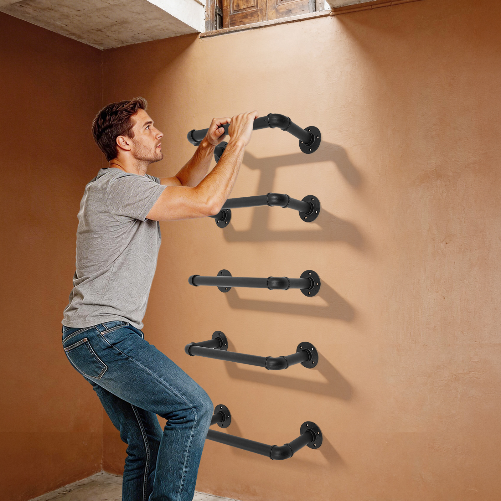 5 Pcs Wall Mounted Emergency E - Fire Escape Ladder recensione e prezzo