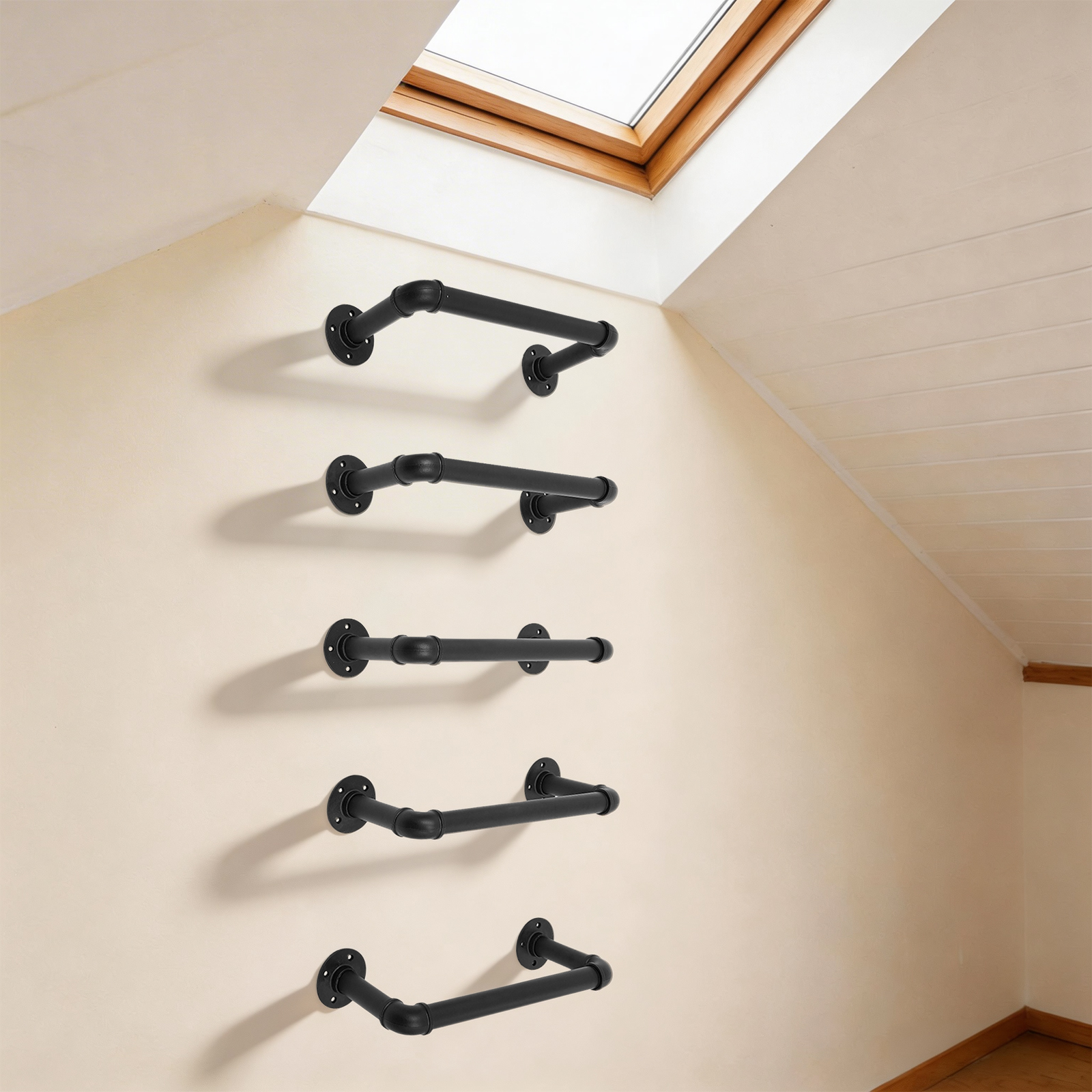 5 Pcs Wall Mounted Emergency E - Fire Escape Ladder recensione e prezzo
