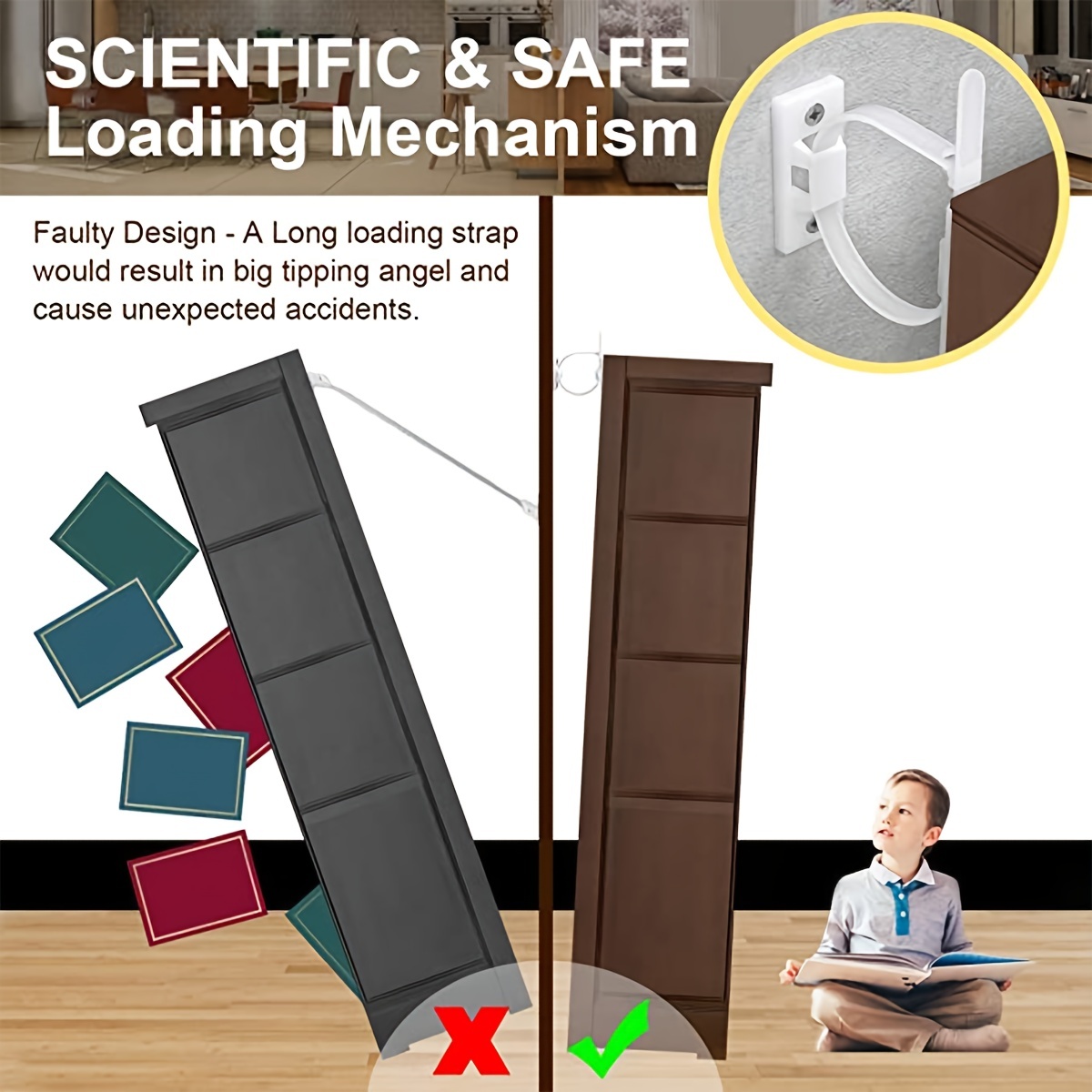 Furniture Anchors Upgraded Fur - Earthquake Anchor Strap recensione e prezzo