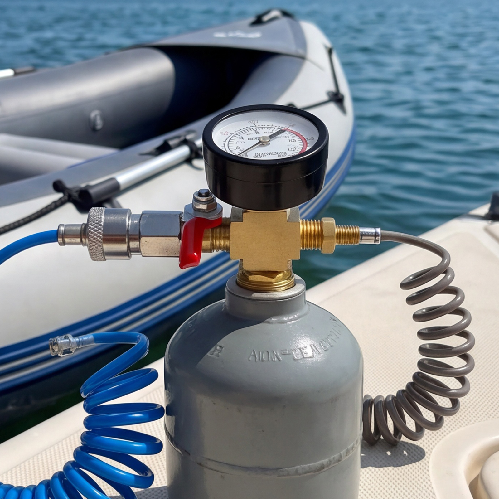 Small Air Tank Pressures Adapt - Fire Extinguisher Small recensione e prezzo