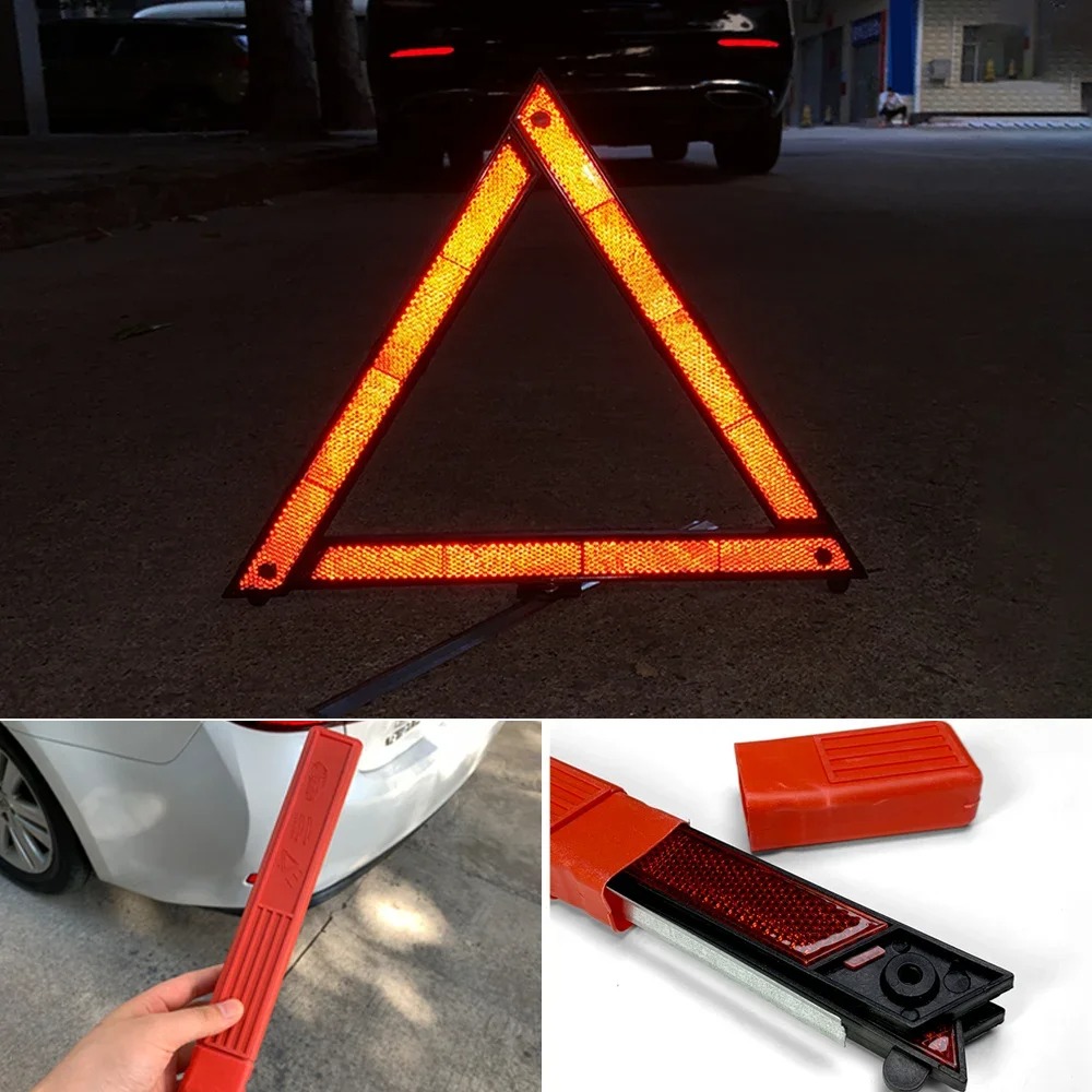 Car Tripod Folded Stop Sign Re - Emergency Exit Sign recensione e prezzo