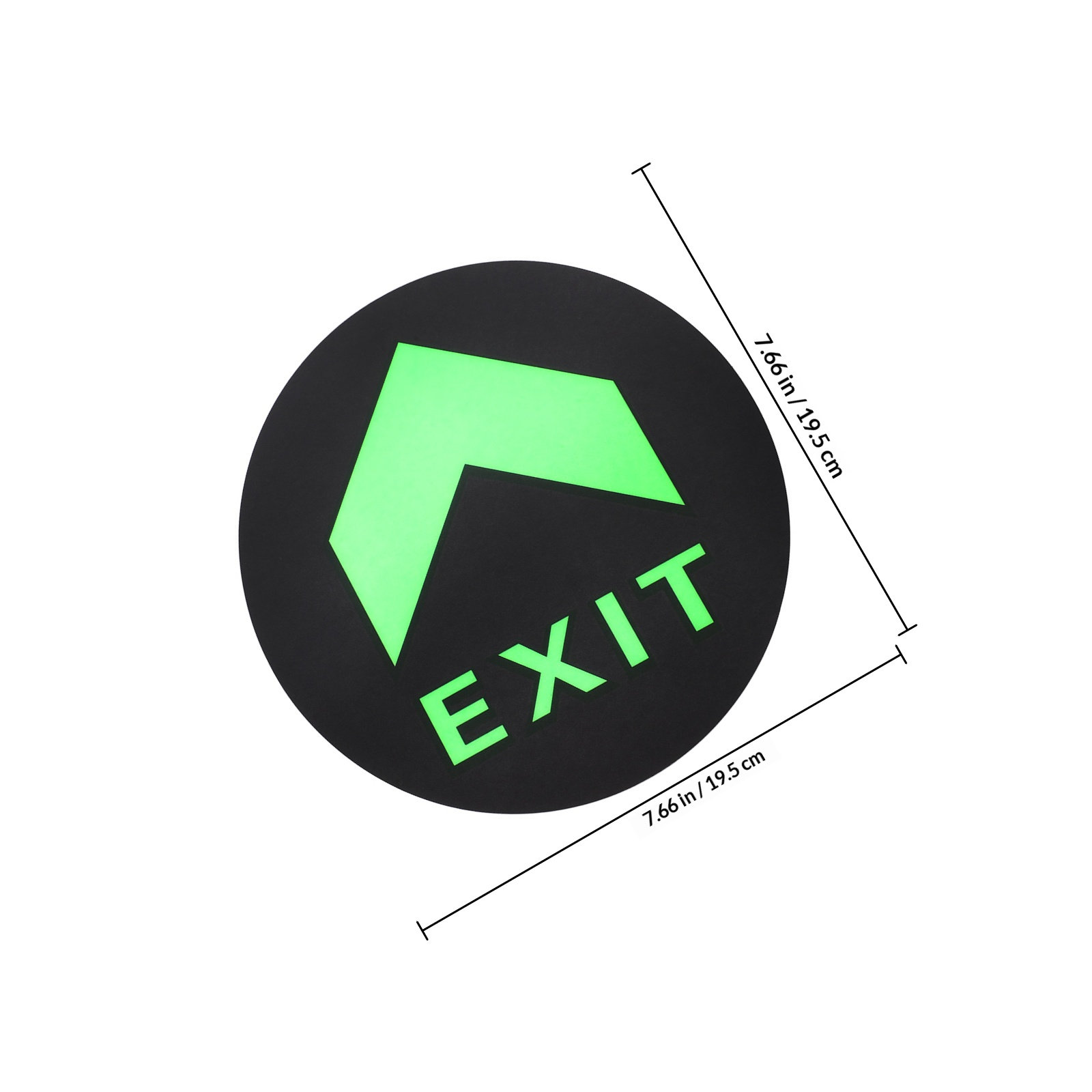 5Pcs Exit Glow Safety Sign Flo - Emergency Exit Sign recensione e prezzo