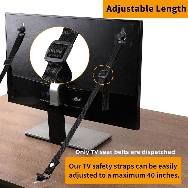 T23C No Drill Adhesive TV Safe - Earthquake Anchor Strap recensione e prezzo