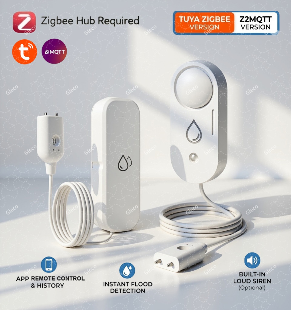 Zigbee Water Leak Sensor Flood - Water Alarm Sensor recensione e prezzo