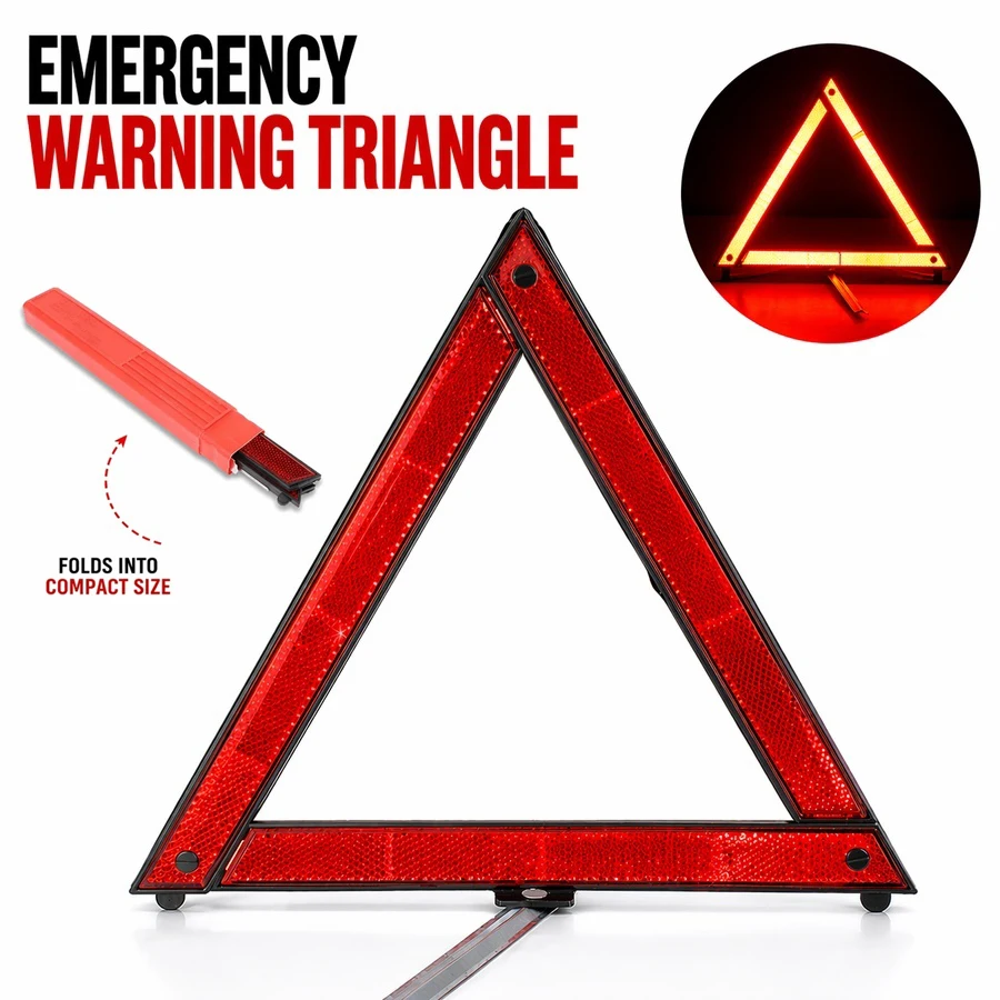 Car Tripod Folded Stop Sign Re - Emergency Exit Sign recensione e prezzo