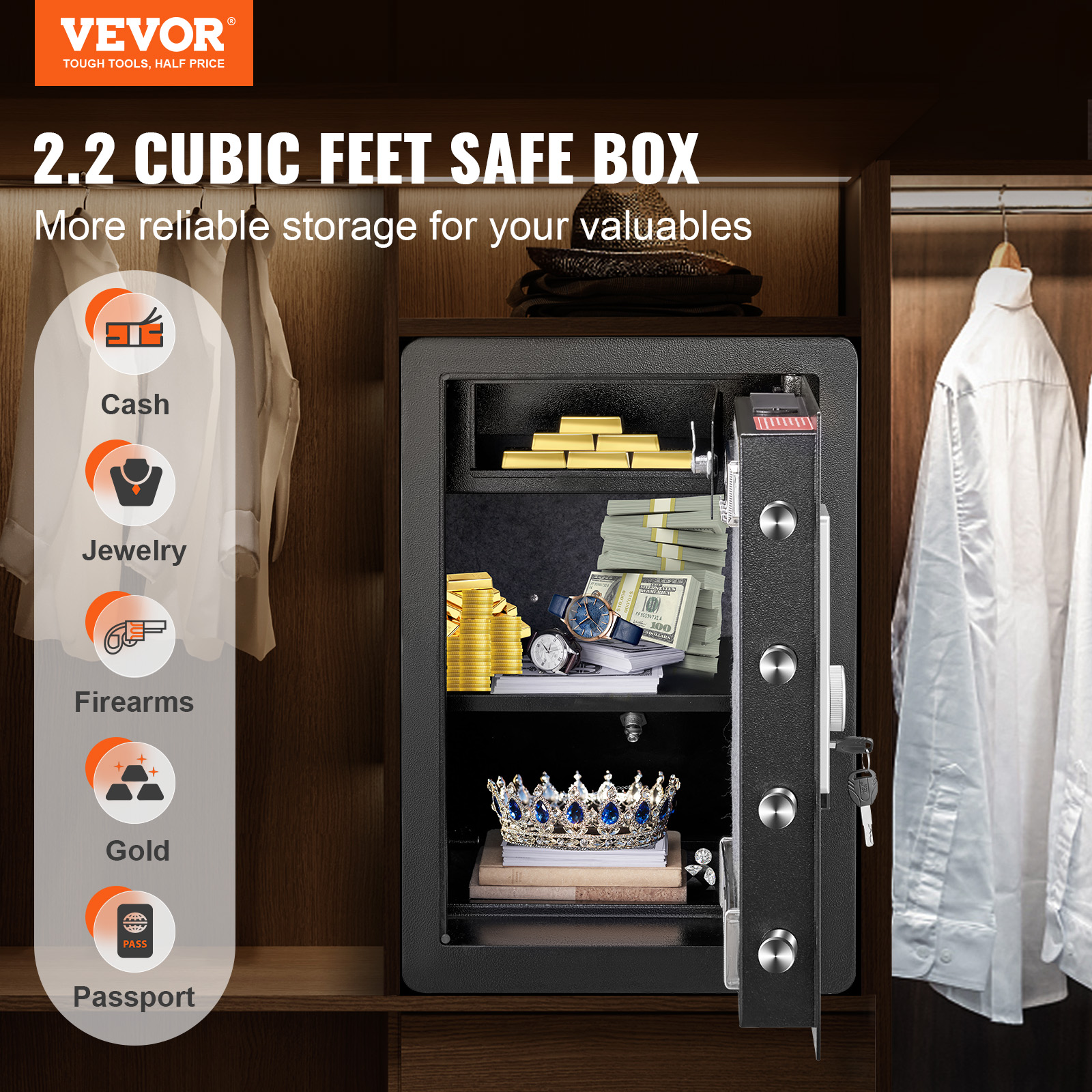 SucceBuy Electric Safe 2.2/1.8 - Fire Safe Document recensione e prezzo