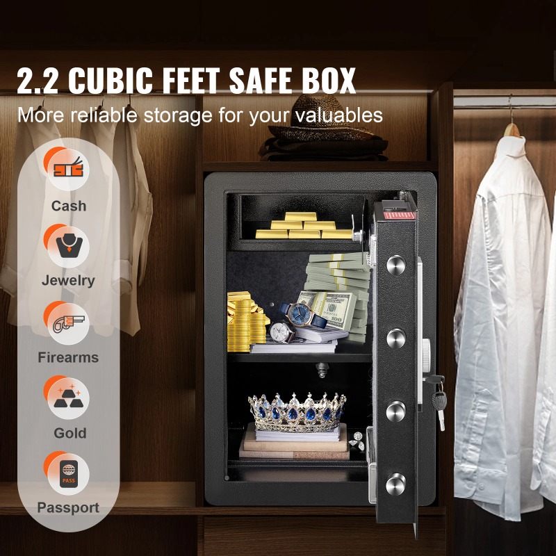 SucceBuy Electric Safe 2.2/1.8 - Fire Safe Document recensione e prezzo