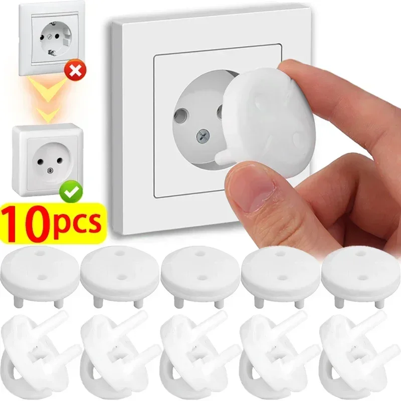 White Electrical Safety Socket - Outlet Cover Baby recensione e prezzo