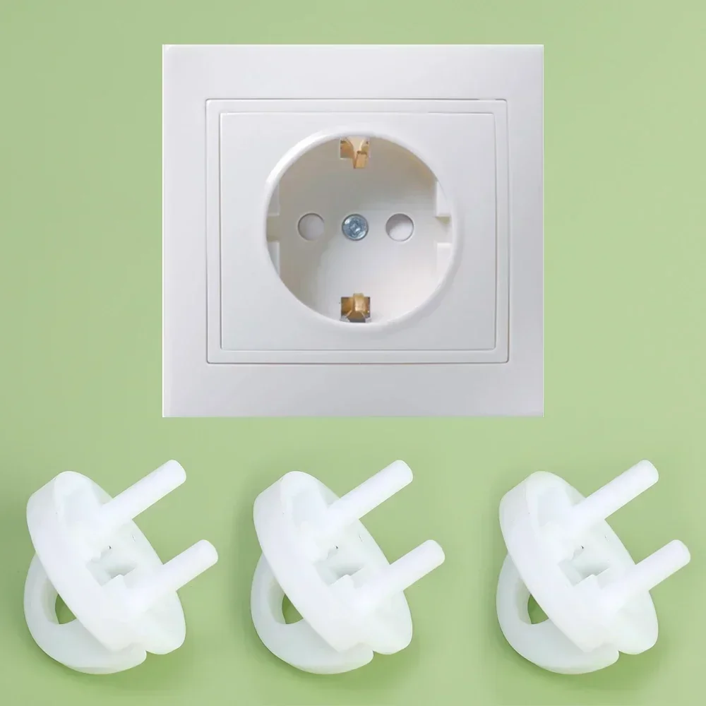 White Electrical Safety Socket - Outlet Cover Baby recensione e prezzo