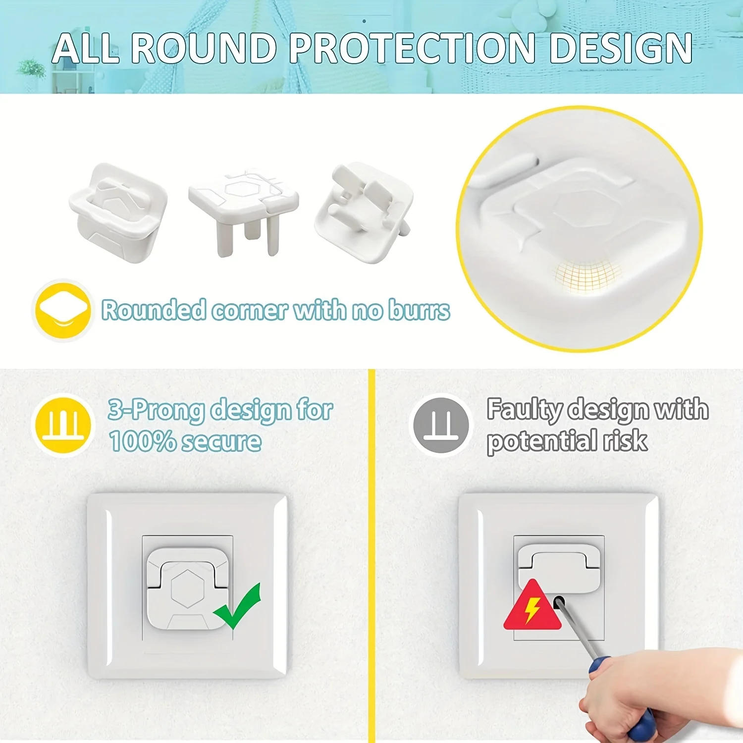 1-20Pc Baby Proof Outlet Cover - Outlet Cover Baby recensione e prezzo
