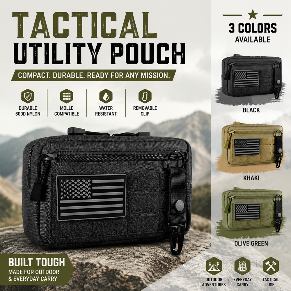 Tactical Molle EDC Pouch Outdo - First Aid Bag Kit recensione e prezzo