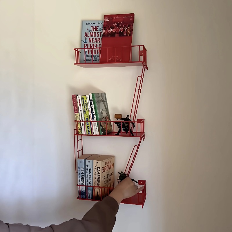 Fire Escape Wall Shelf, 3-Tier - Fire Escape Ladder recensione e prezzo
