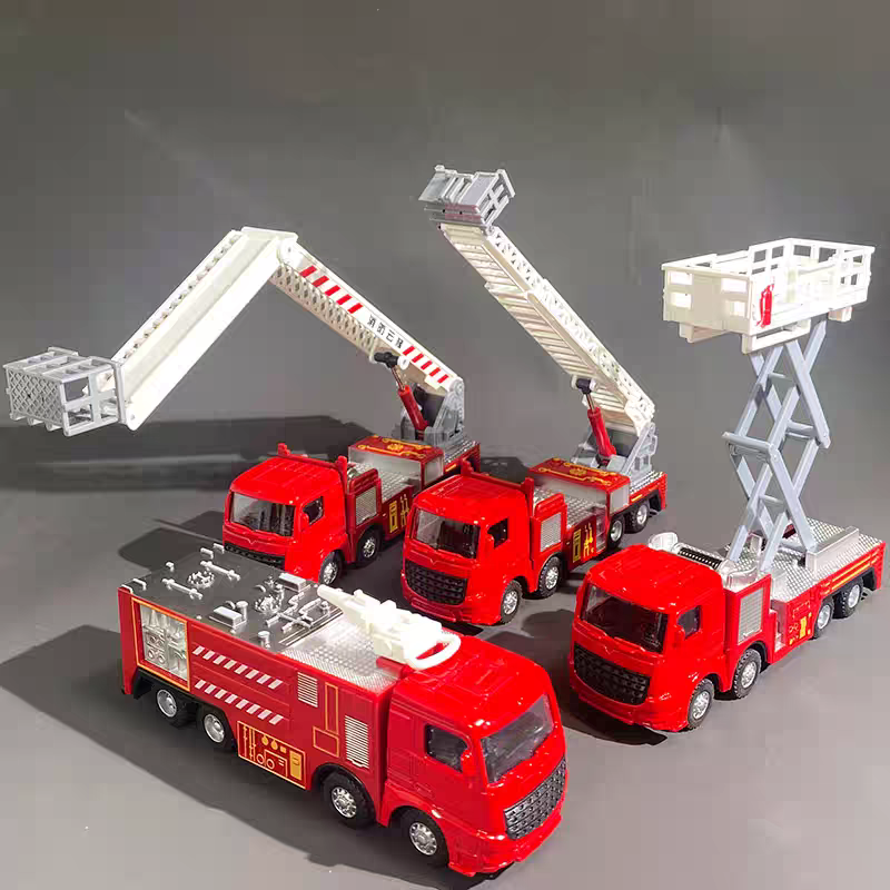 1:55 Diecast Fire Truck Model  - Fire Escape Ladder recensione e prezzo