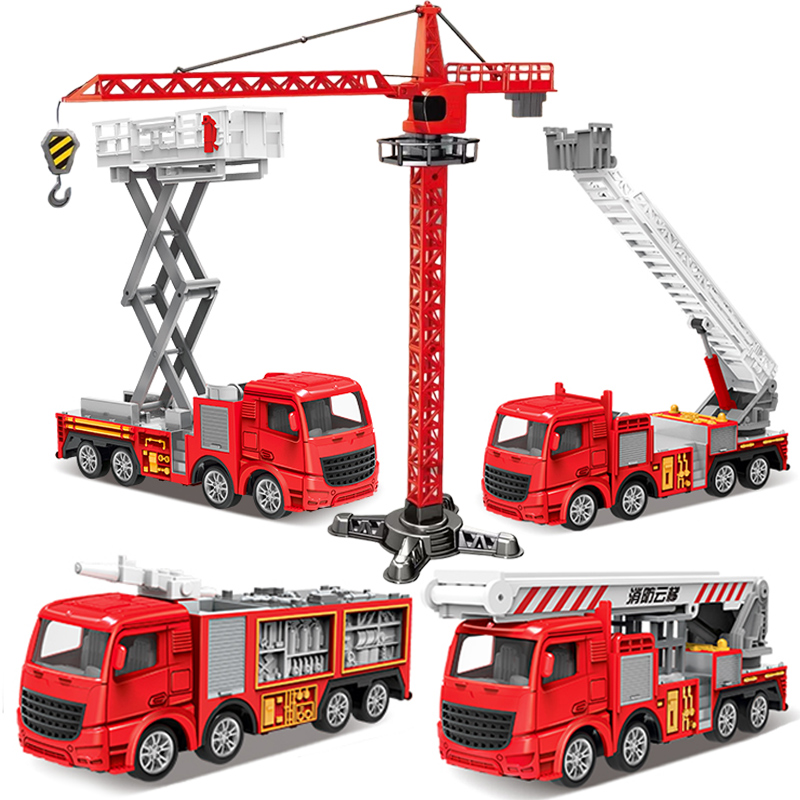 1:55 Diecast Fire Truck Model  - Fire Escape Ladder recensione e prezzo