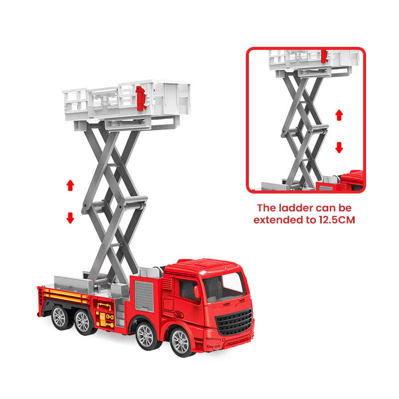 1:55 Diecast Fire Truck Model  - Fire Escape Ladder recensione e prezzo