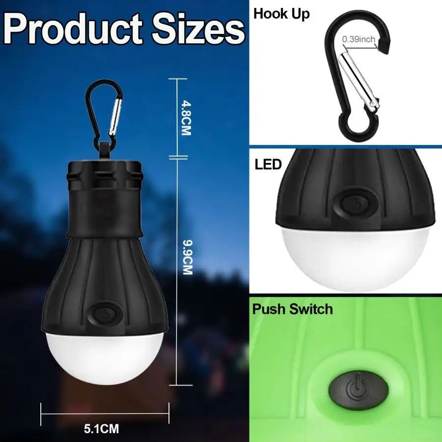 LED Camping Lights Tent Lamp P - Power Outage Light recensione e prezzo