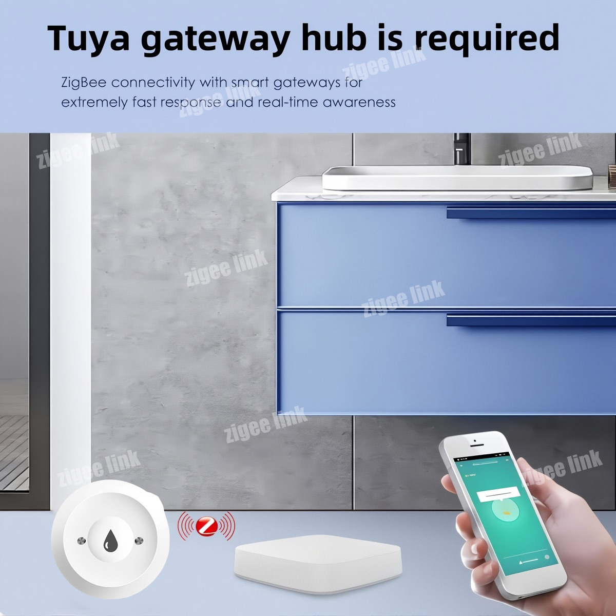 ZigBee 3.0 Water Sensor Smart  - Water Alarm Sensor recensione e prezzo
