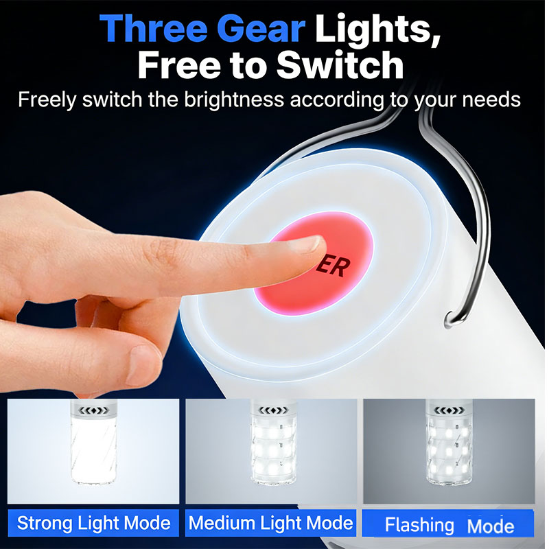 LED Rechargeable Camping Lante - Power Outage Light recensione e prezzo