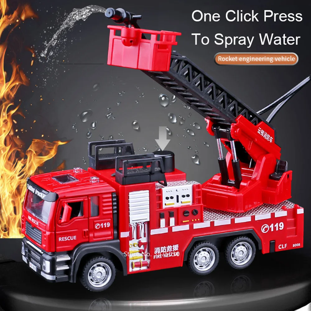 1/32 Fire Engine Car Toy Model - Fire Escape Ladder recensione e prezzo