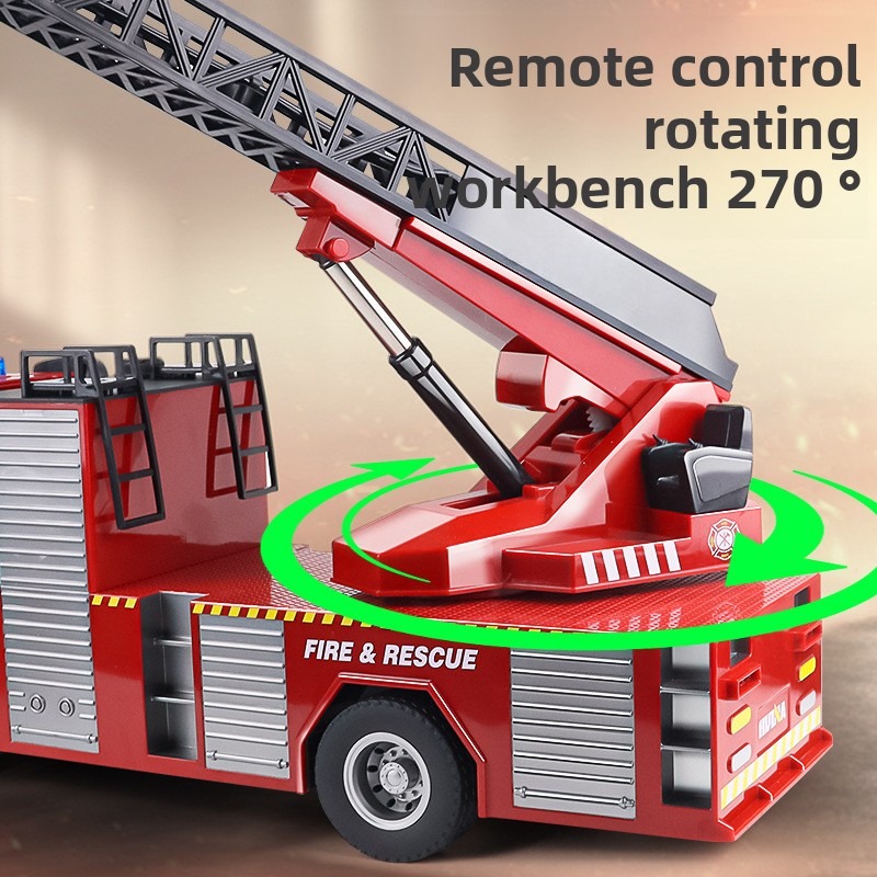 22CH RC Fire Truck with RC Aer - Fire Escape Ladder recensione e prezzo
