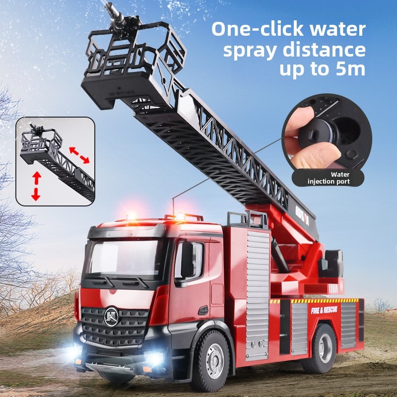 22CH RC Fire Truck with RC Aer - Fire Escape Ladder recensione e prezzo