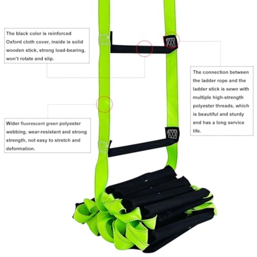 Fire Escape Ladder with 2 Heav - Fire Escape Ladder recensione e prezzo