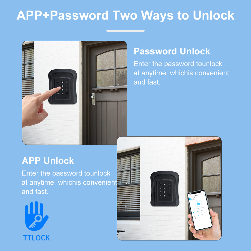 TTLock Wireless Key Box Waterp - Lockbox Key Secure recensione e prezzo