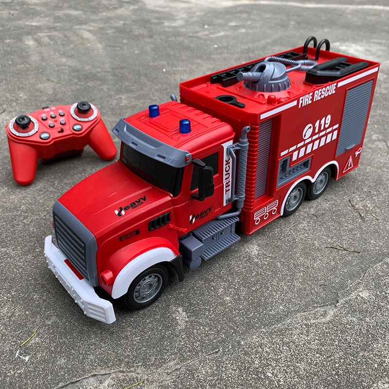 2.4G RC Fire Engine Car with S - Fire Escape Ladder recensione e prezzo