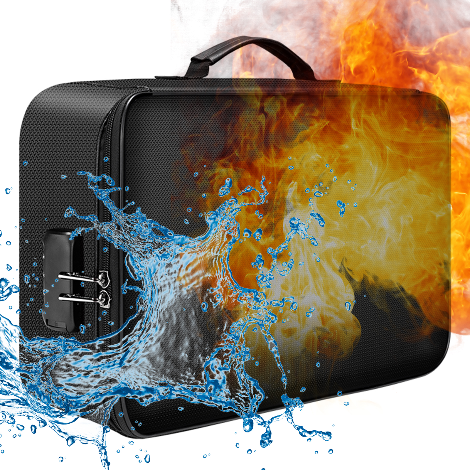 Fireproof Document Bag with Lo - Fire Safe Document recensione e prezzo