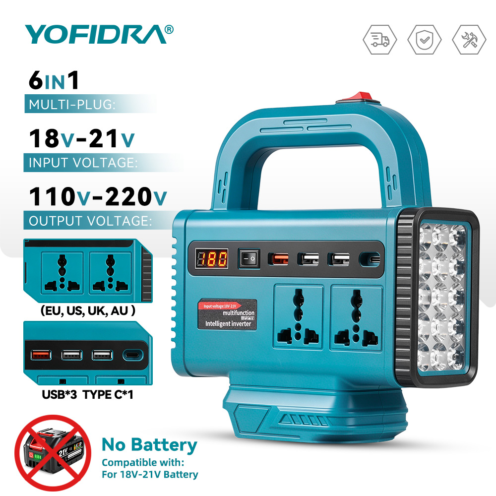 YOFIDRA 220V Portable Power In - Power Outage Light recensione e prezzo