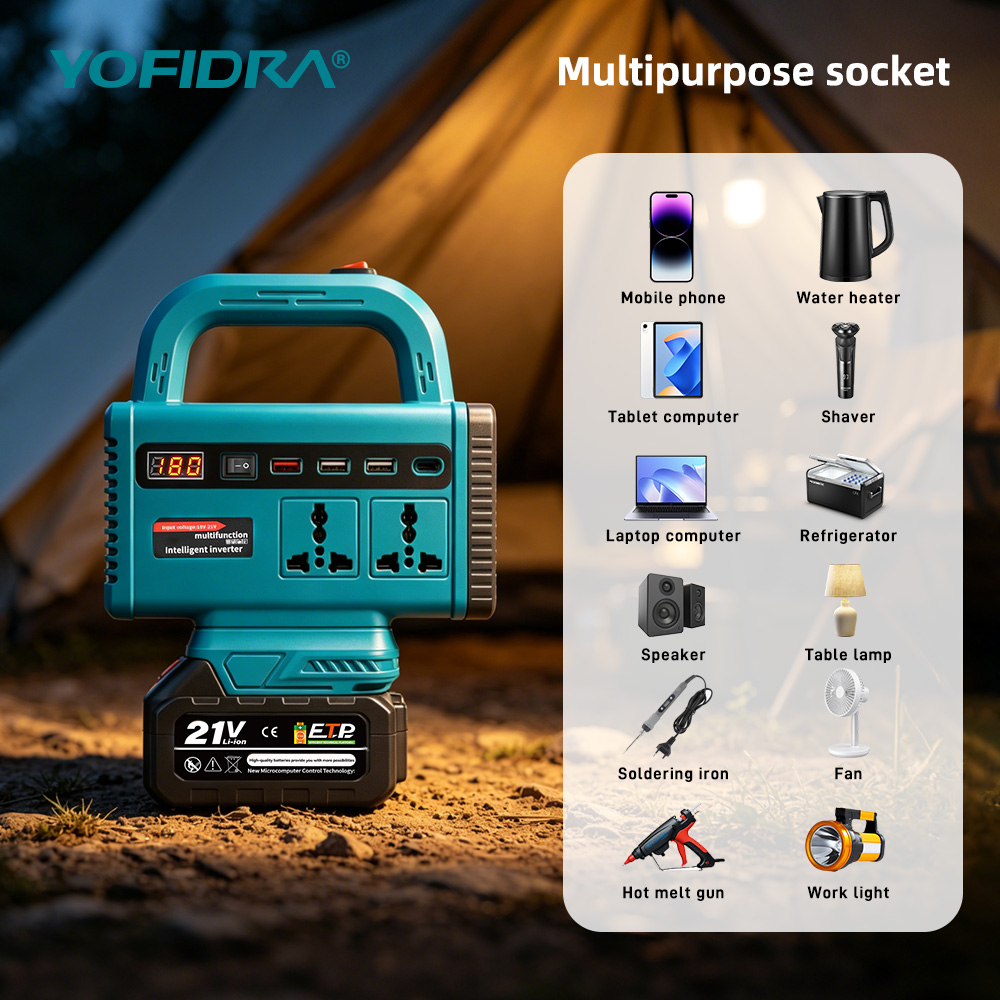 YOFIDRA 220V Portable Power In - Power Outage Light recensione e prezzo