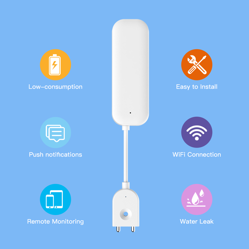 Tuya WiFi ZigBee Water Sensor  - Water Alarm Sensor recensione e prezzo