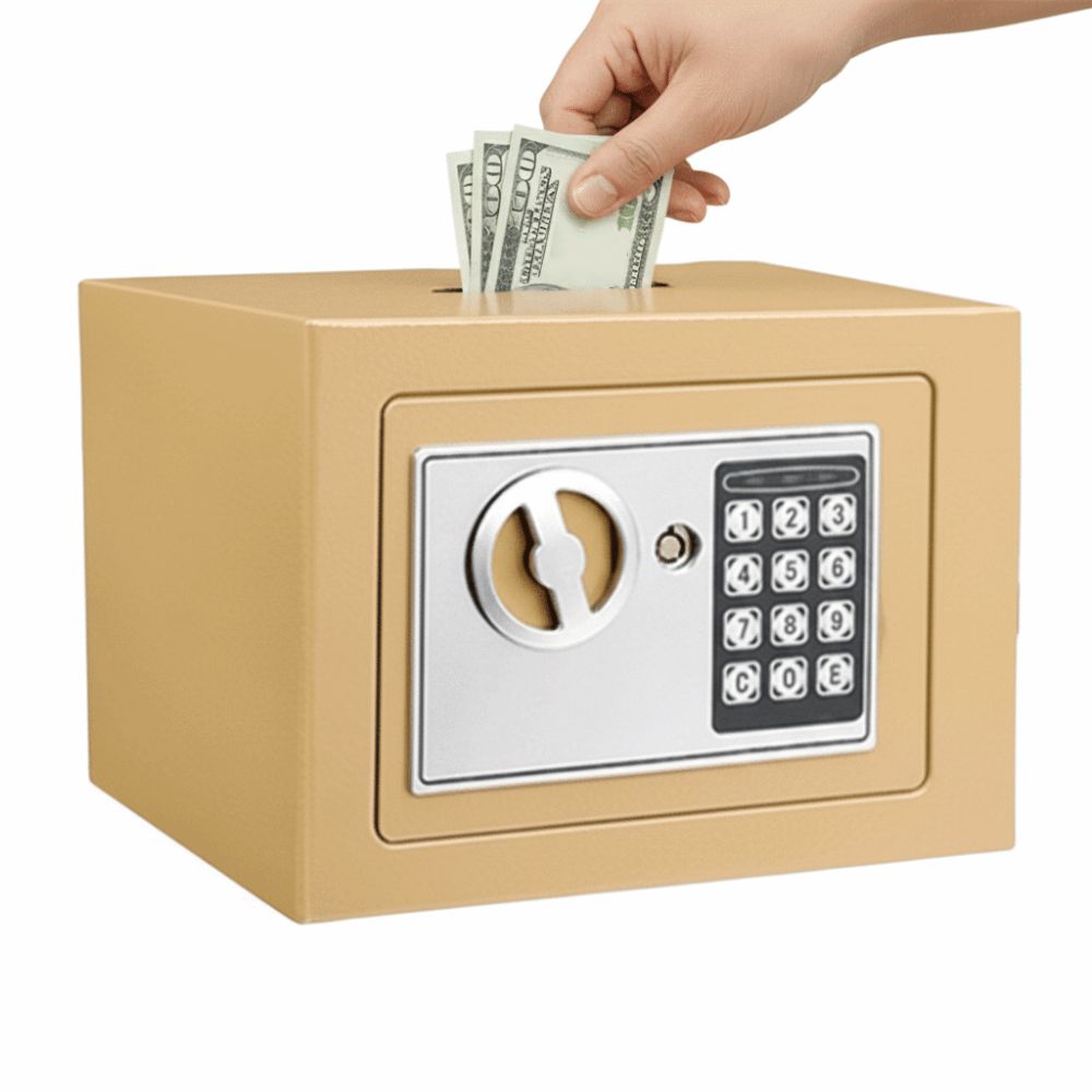 Anti-Theft Piggy Bank Password - Lockbox Key Secure recensione e prezzo