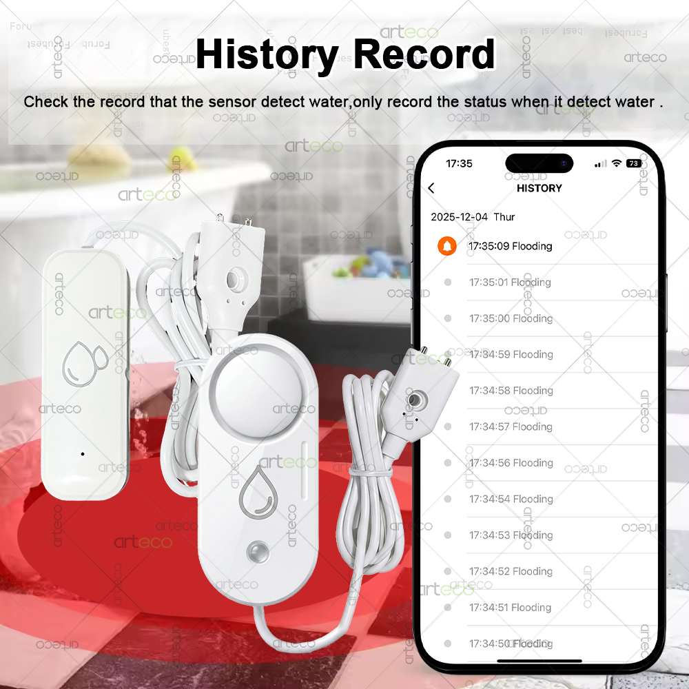 Zigbee Water Leakage Sensor Fl - Water Alarm Sensor recensione e prezzo