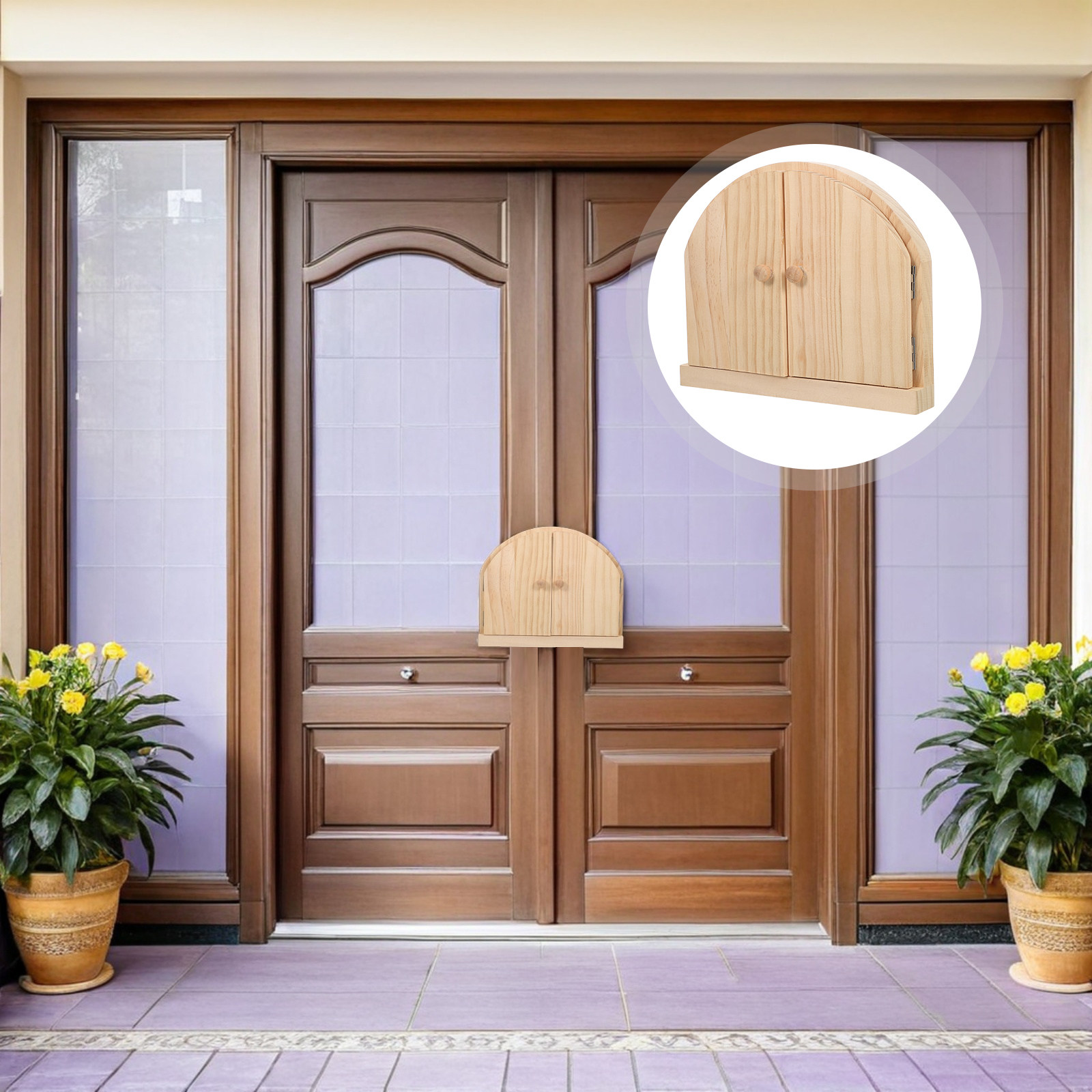 Solid Wood Fairy Door Light Sw - Outlet Cover Baby recensione e prezzo