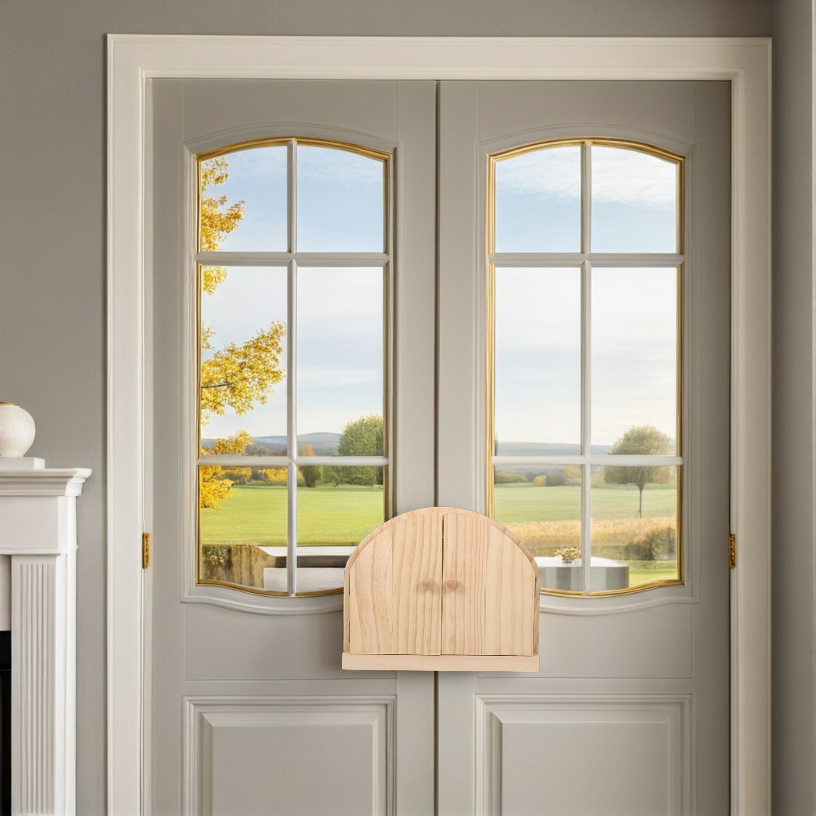 Solid Wood Fairy Door Light Sw - Outlet Cover Baby recensione e prezzo