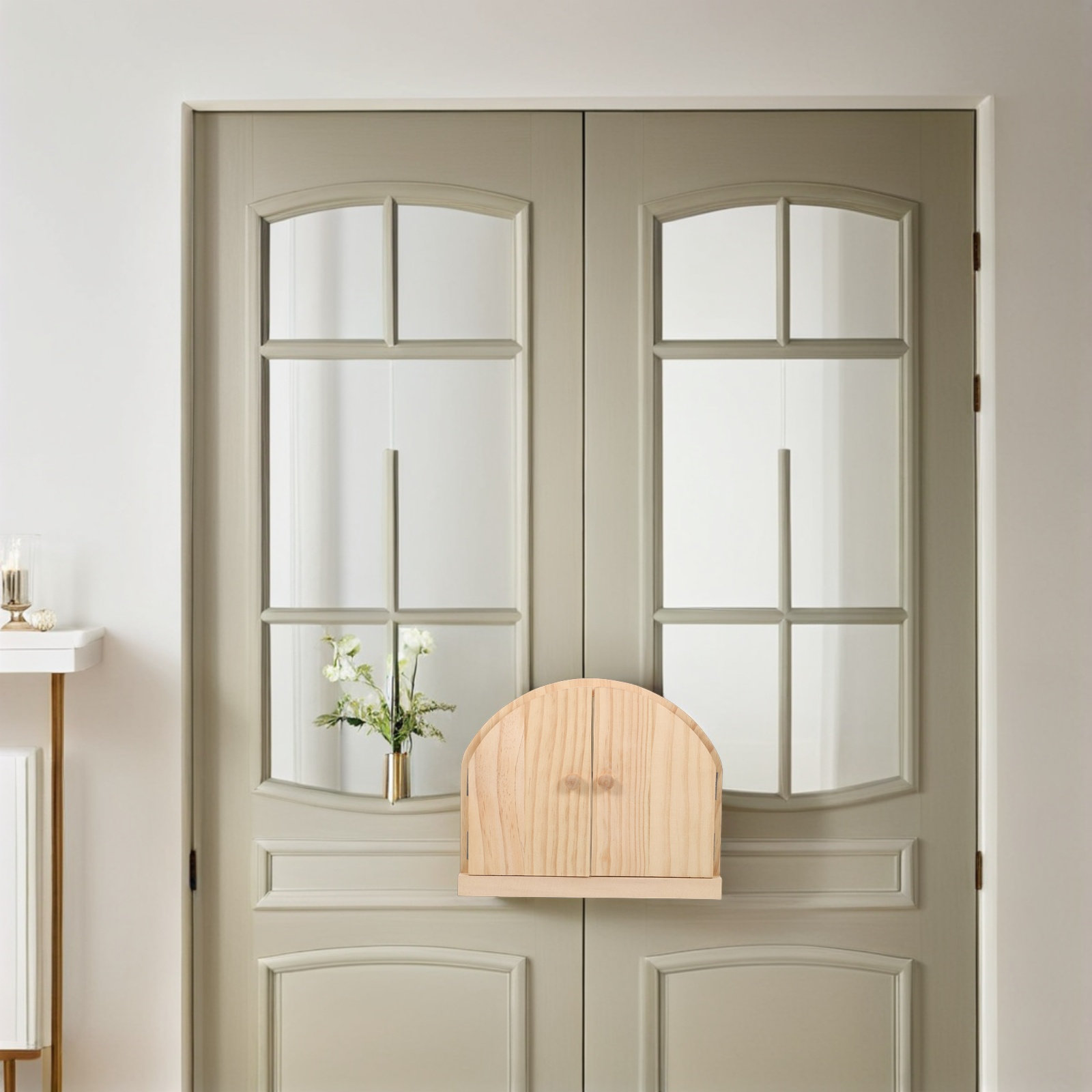 Solid Wood Fairy Door Light Sw - Outlet Cover Baby recensione e prezzo