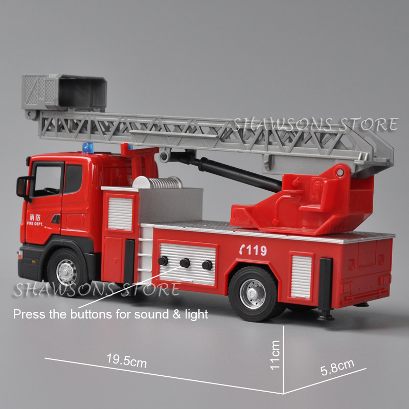1:43 Scale Diecast Vehicle Mod - Fire Escape Ladder recensione e prezzo