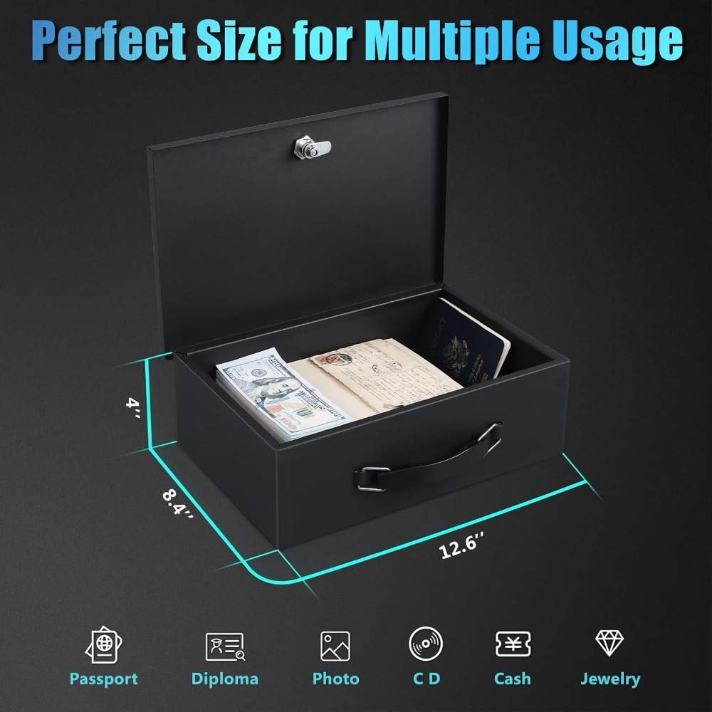 Fire Resistant Safe Box with K - Fire Safe Document recensione e prezzo