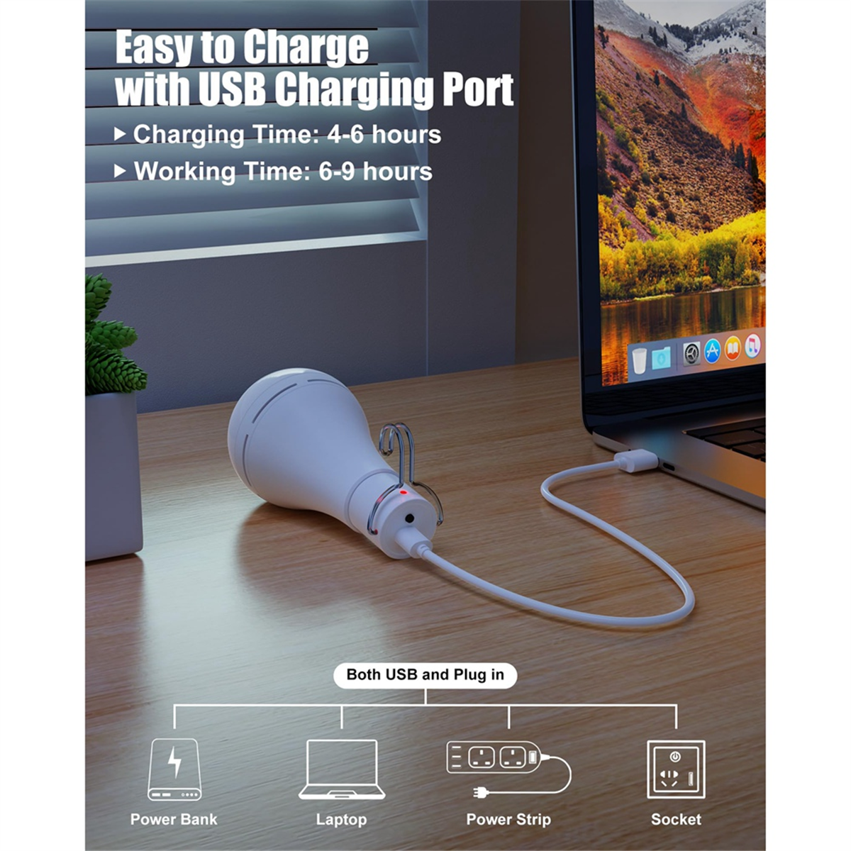 ONCE USB Rechargeable Light Bu - Power Outage Light recensione e prezzo