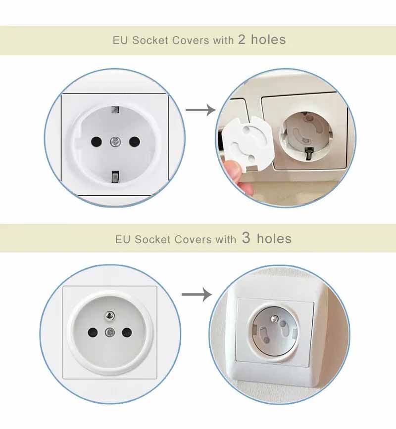 20pcs Kids Sockets Cover Plugs - Outlet Cover Baby recensione e prezzo