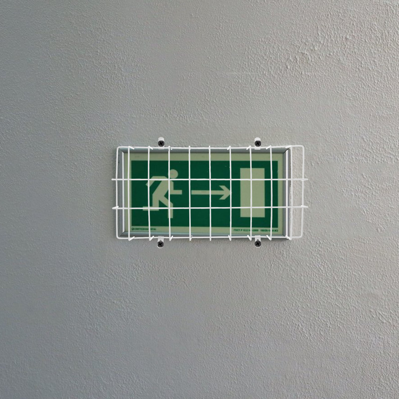 Stainless Steel Exit Sign Prot - Emergency Exit Sign recensione e prezzo