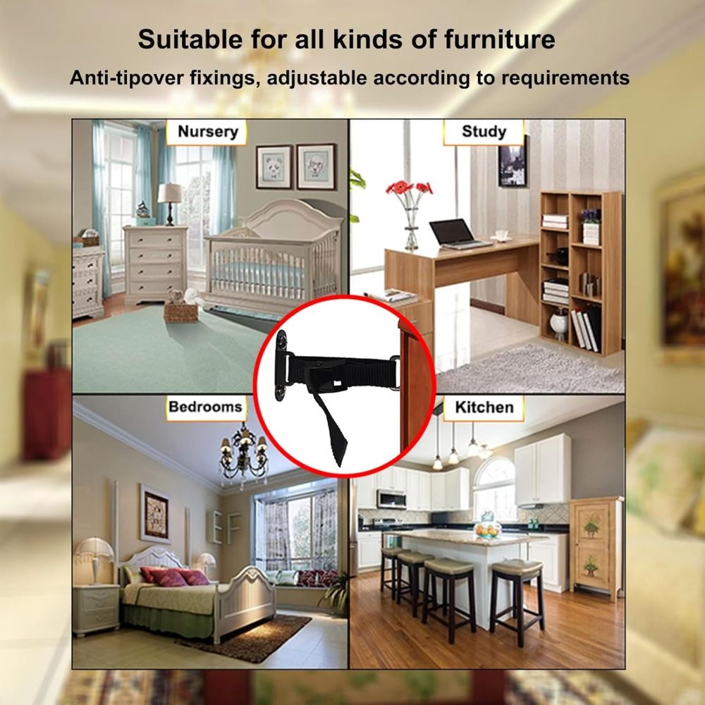 Earthquake Proof Furniture Anc - Earthquake Anchor Strap recensione e prezzo