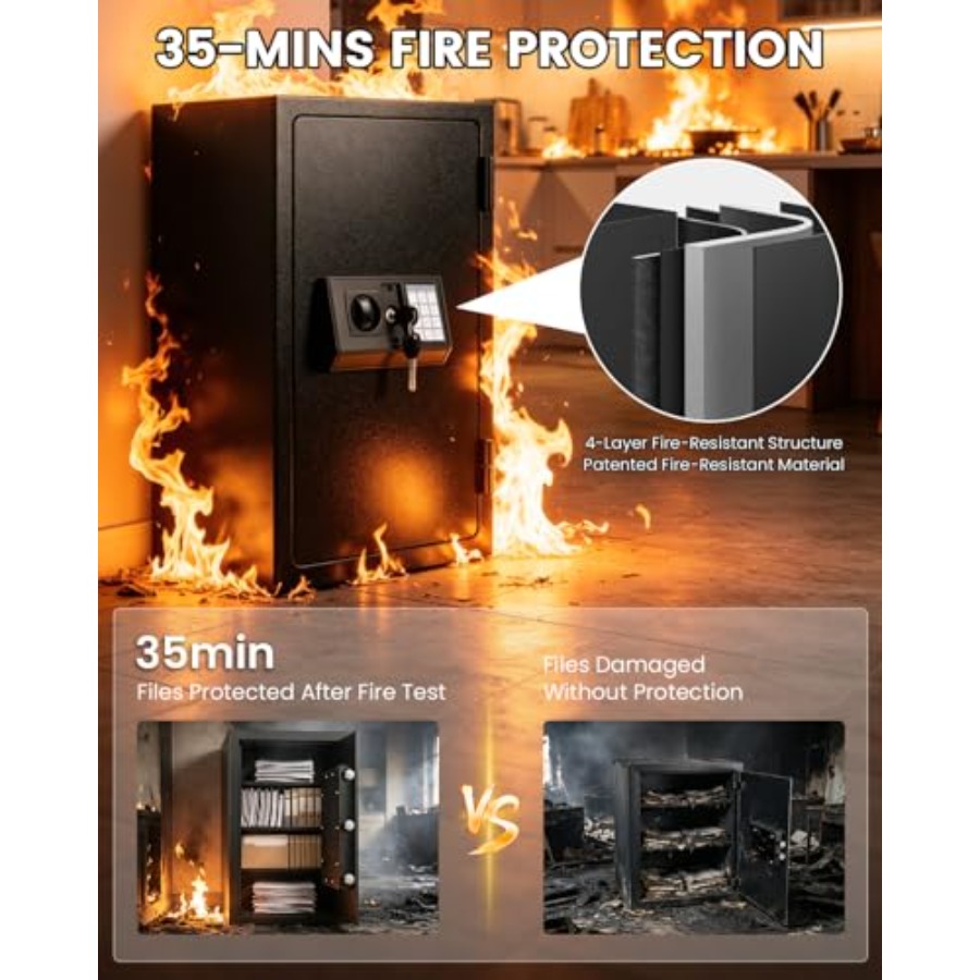Home fireproof safe for docume - Fire Safe Document recensione e prezzo