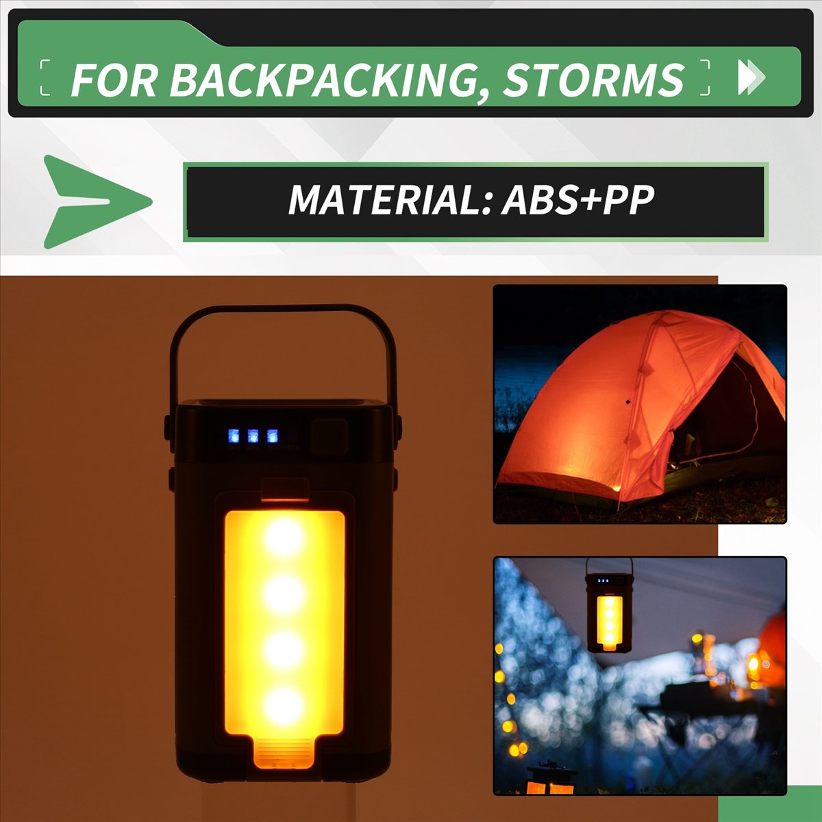 X08A Foldable LED Camping Lant - Power Outage Light recensione e prezzo